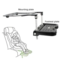 Repose-pieds pliable universel pour voiture, accessoires de landau, support de siège de sécurité pour enfants, accessoire de rêve, bébé, pédale, assistance, support 5