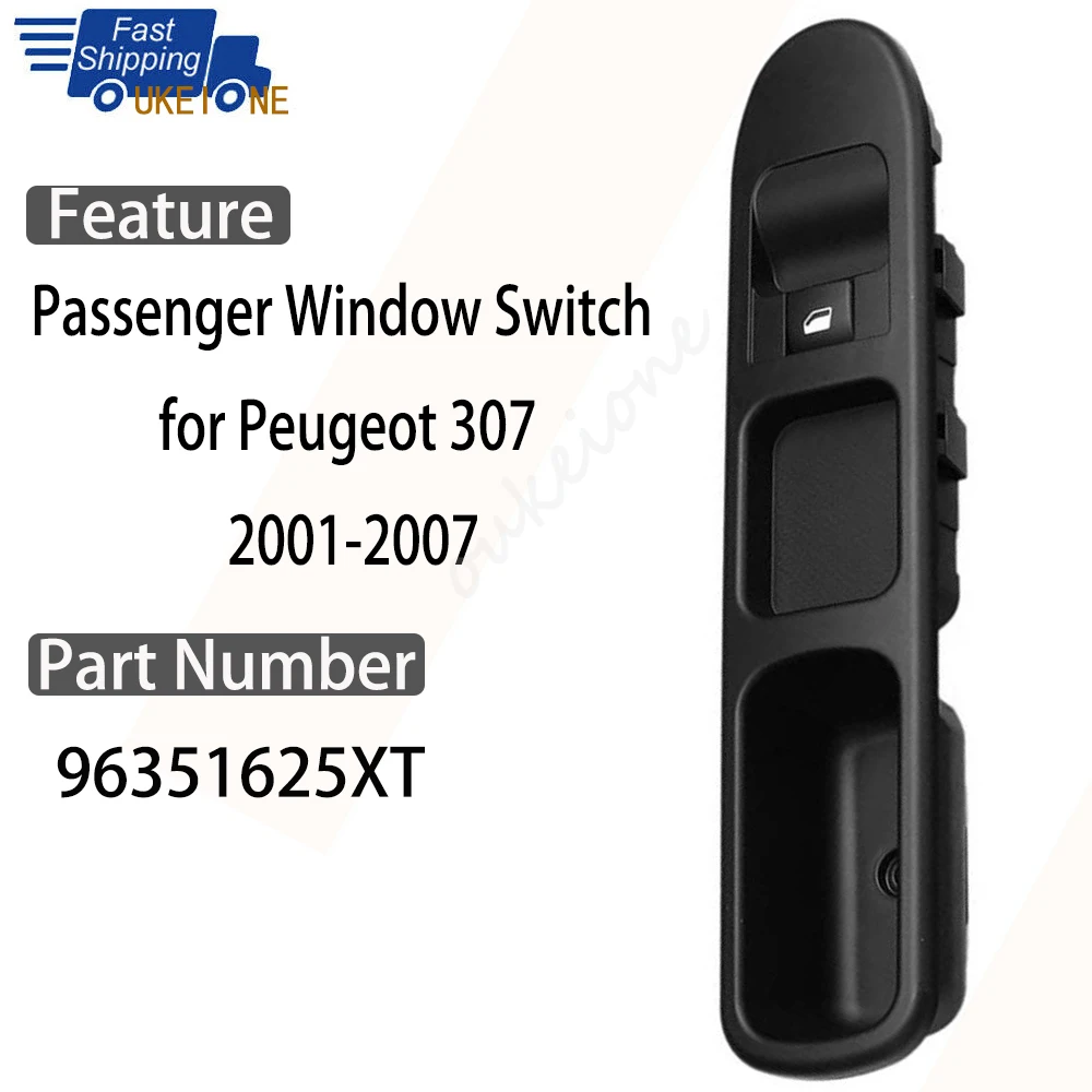 

Переключатель Стеклоподъемника для Peugeot 307 2001-2007 96351625XT