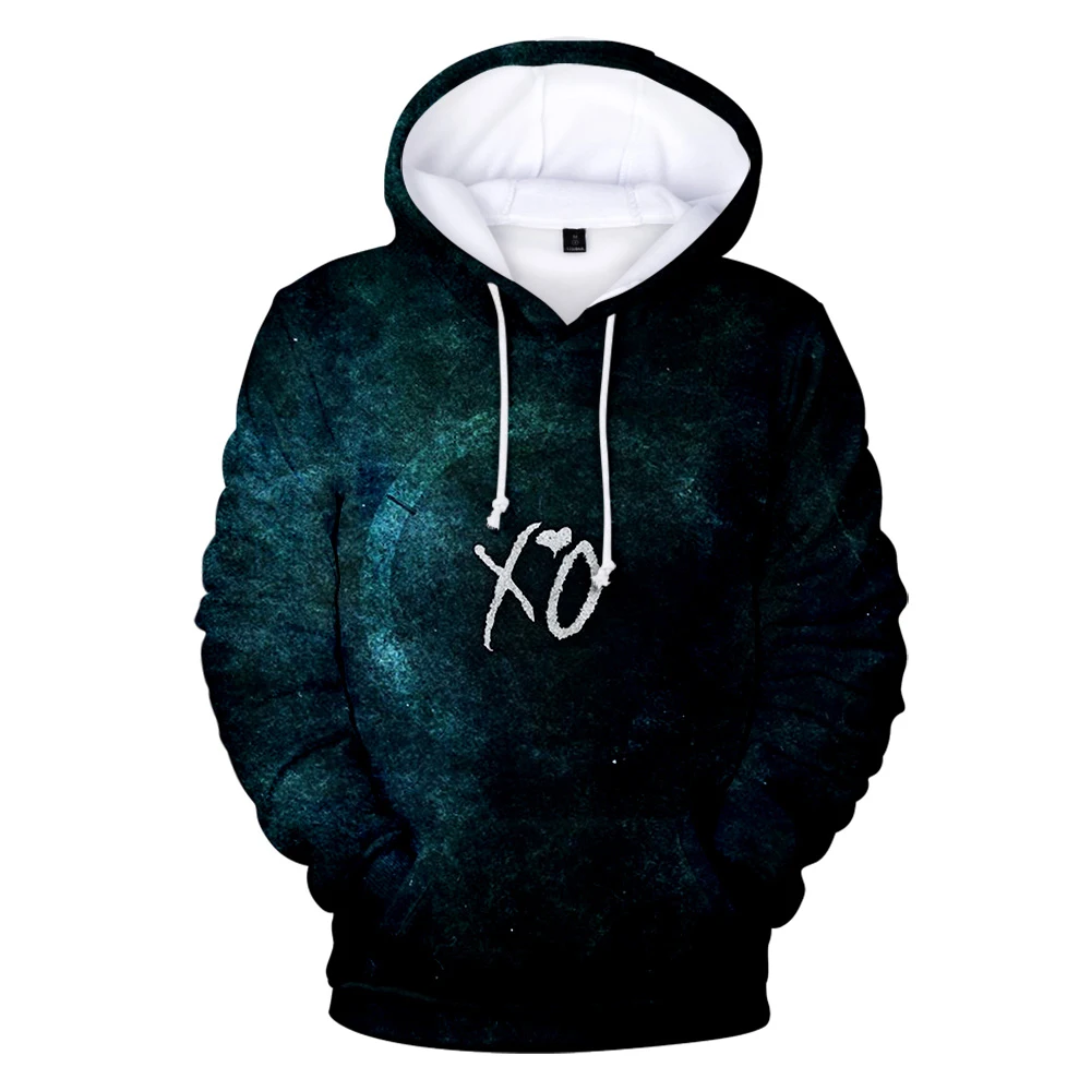Print Creative The Weeknd 3D Hoodies Men Women Hip Hop Sweatshirts 5