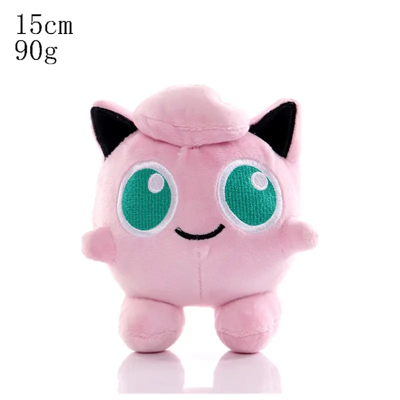 15-35cm Plush Toy Anime Figure Charizard Mewtwo Eevee Mew Lucario Gengar Stuffed Doll Pendant Toy Kids Xmas Gift