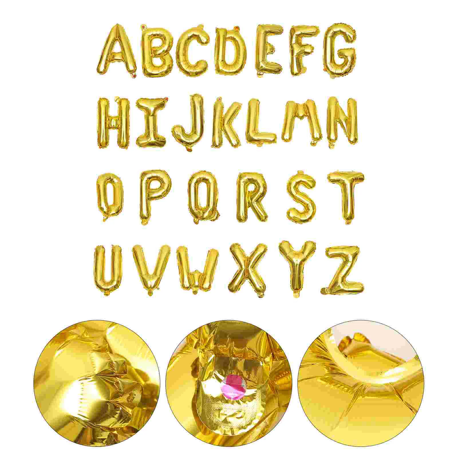 

16 Inch Happy Birthday Decorations Alphabet Foil Balloons Letter Decorate Child