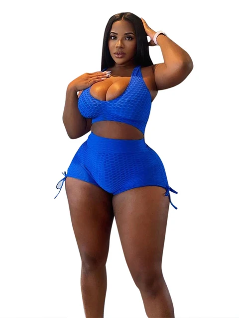 Tracksuit Women Two Piece Set Hot Girl Summer Outfits Plus Size Set Shorts  and Shirt Sexy Cat Suit Wholesale Dropshipping