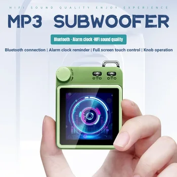휴대용 MP3 MP4 블루투스 플레이어, 터치 컨트롤, 알람 시계 듣기, 가변 속도 학습, 스포츠 음악 워크맨 선물, 신제품