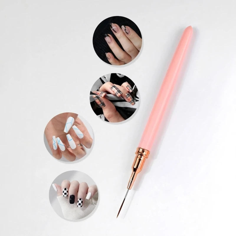 40JD Gel Polish Art Design Pen Painting Tool Professional Art Liner Brush