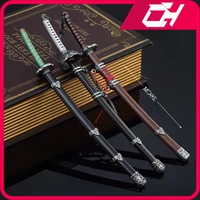 26cm Mortal Blade Kusabimaru Katana Set Anime Game Peripheral Metal Samurai Sword Weapon Model Ornament Crafts Gifts Toys Boys 1