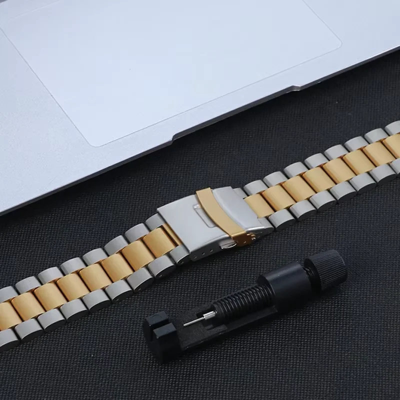 Luxury Stainless Steel Strap - Premium Metal Band