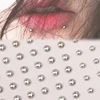 180 PC Non Piercing Lip Nails Sticker Selfadhesive Waterproof Reusable Fake Lip Nail Eyebrow Nose Ring Body Belly Button Jewelry 1