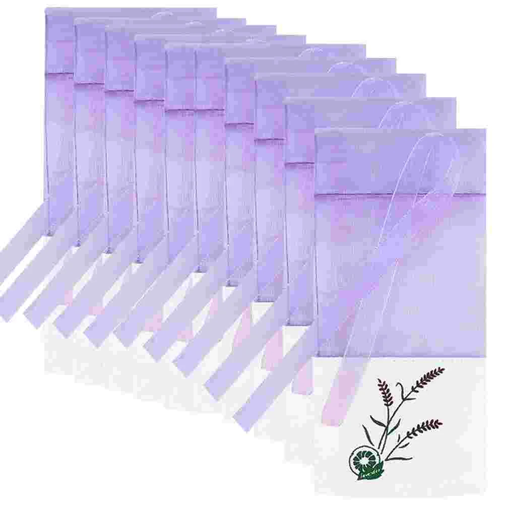 

10 Pcs Car Sachet Bag Clear Bags for Gifts Lavender Satchel Yarn Portable Sachets