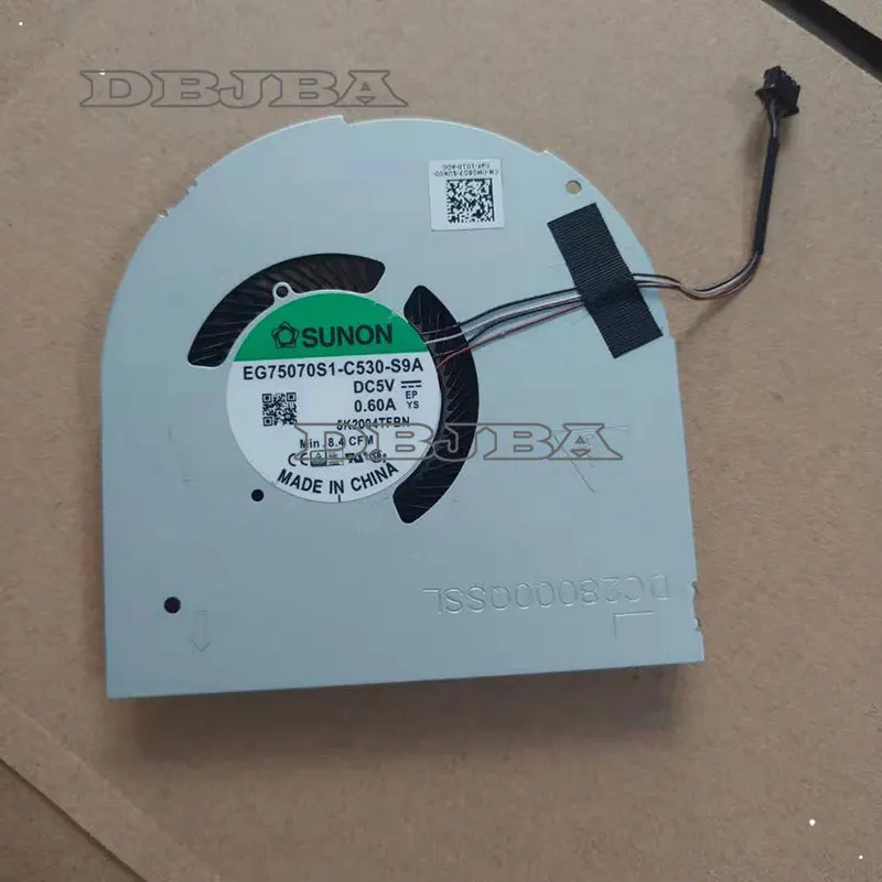 

Laptop Cooling Fan For EG75070S1-C530-S9A DC28000QSSL DC5V 0.6A Cooling Fan
