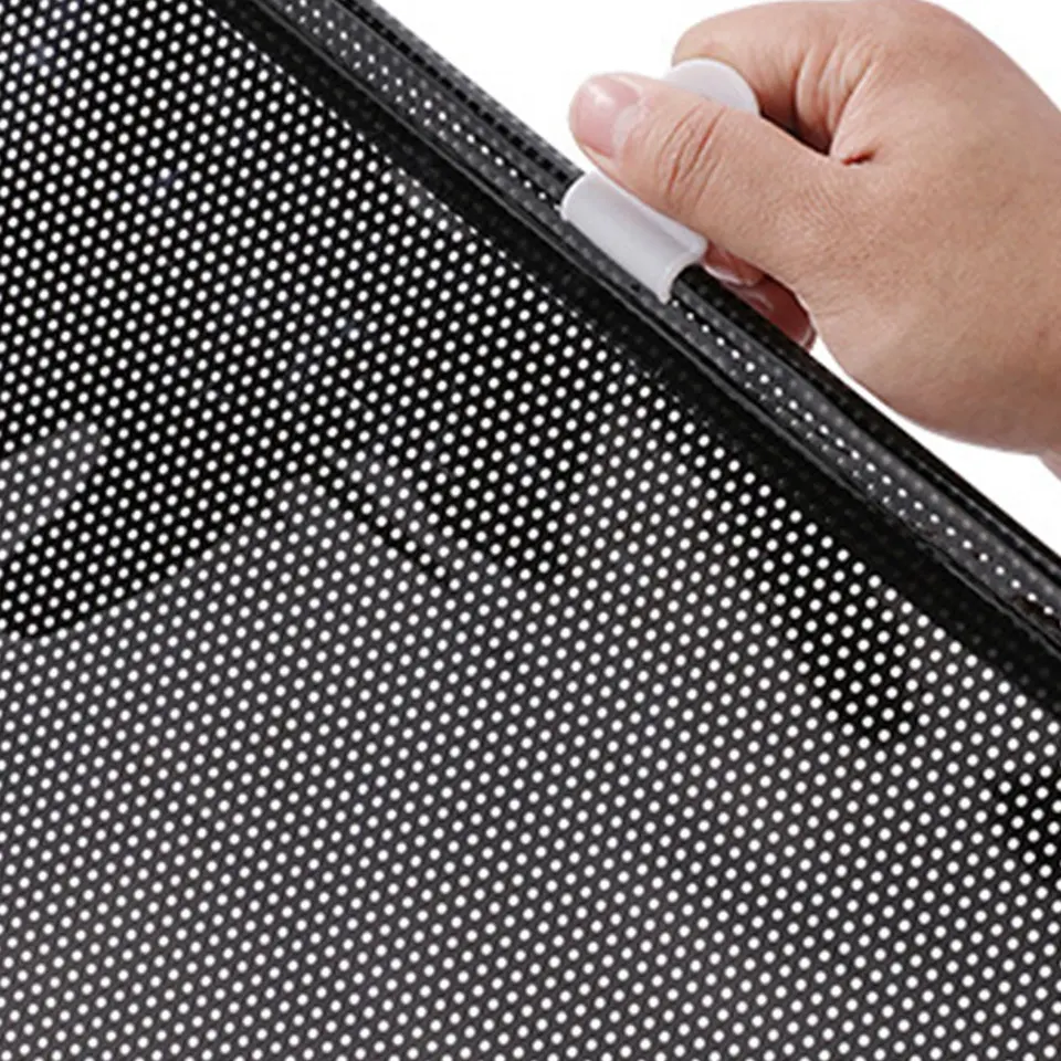 Suction Cup Window Sunshade Easy Install Blackout Curtain