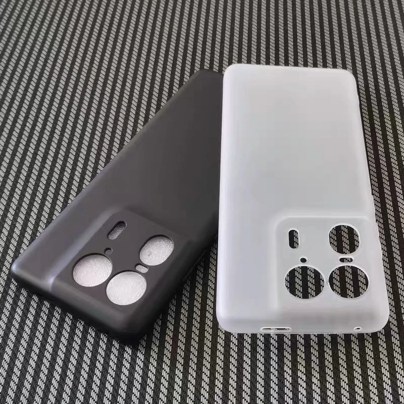 Sleek Matte Clear Soft Silicone Phone Case - Slim and Durable Back Cover