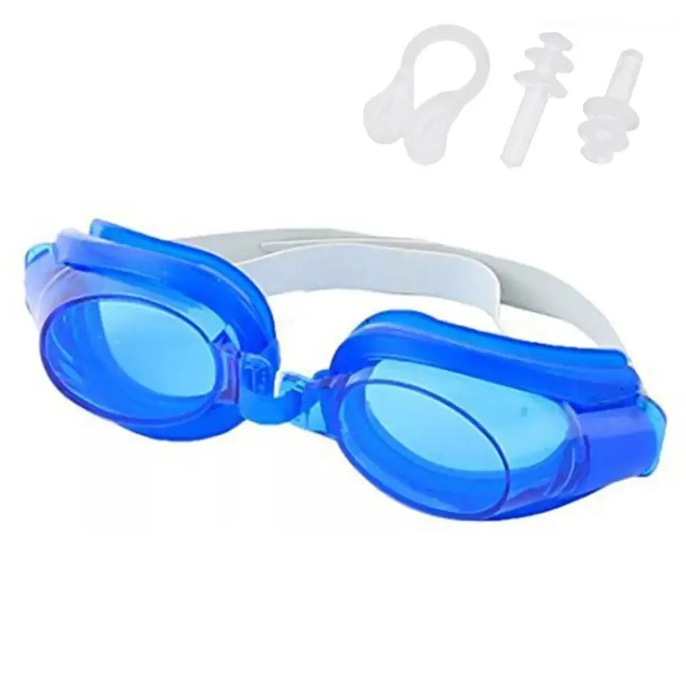 Waterproof Anti Fog Swimming Goggles UV Professional Colored Lenses Men Women Eyewear Swimming Glasses Eyewear Gafas Nata 6