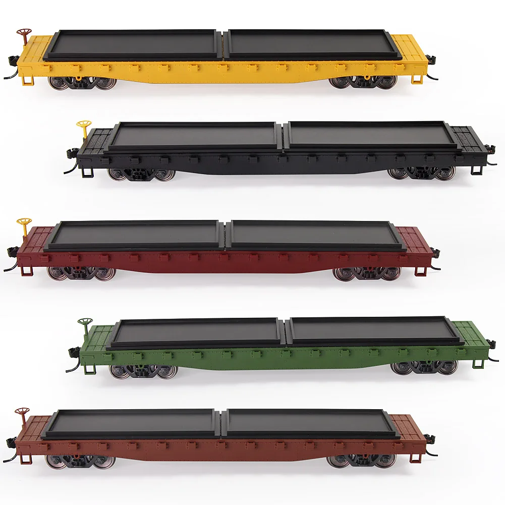 Evemodel 1 Einheit HO Scale 52ft Flat Car 1:87 Rolling Stock Freight Cars C8741 – Detail 9