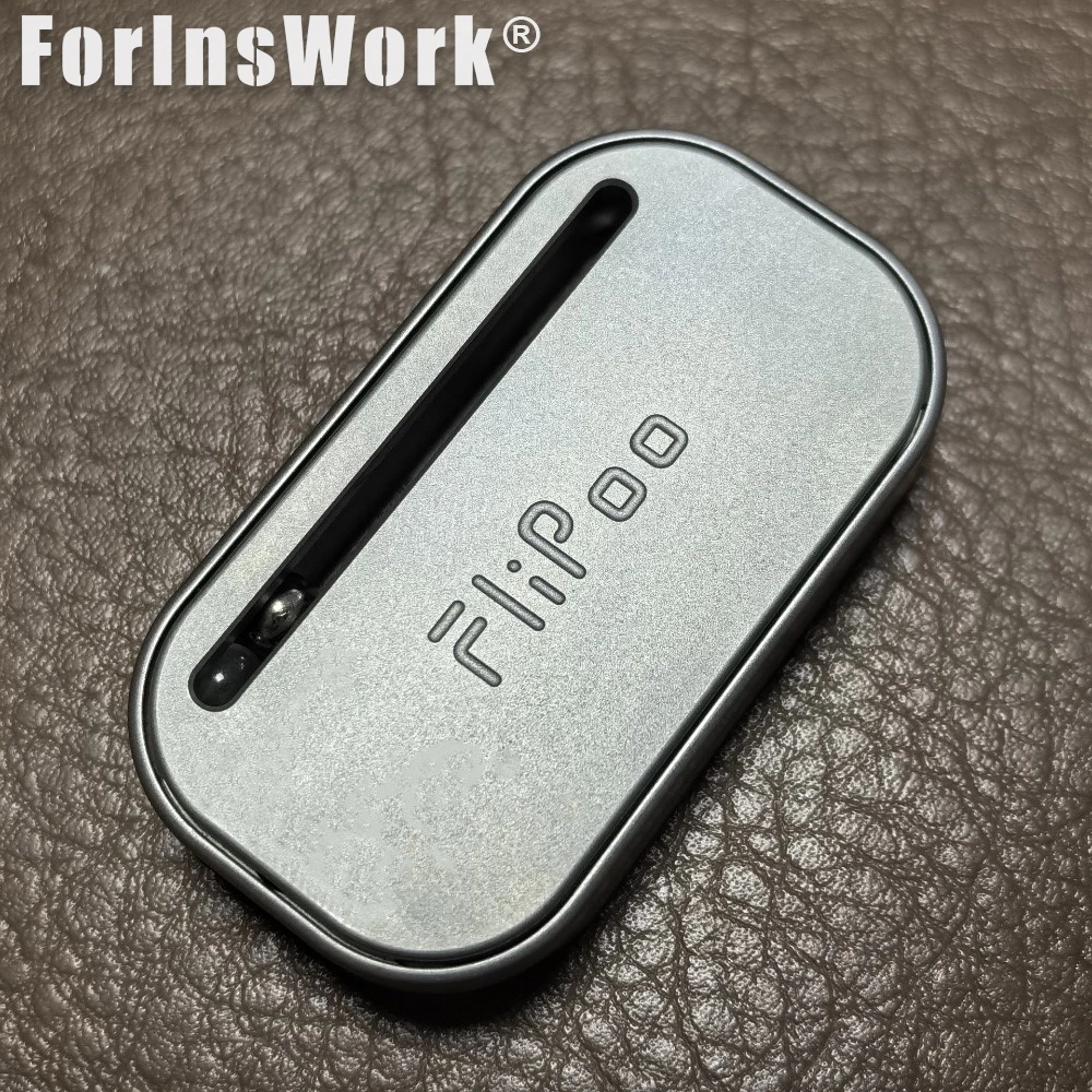 PEL EDC Flipoo Fidget Slider Magnetic Machinery Ding Ding Desk Toy