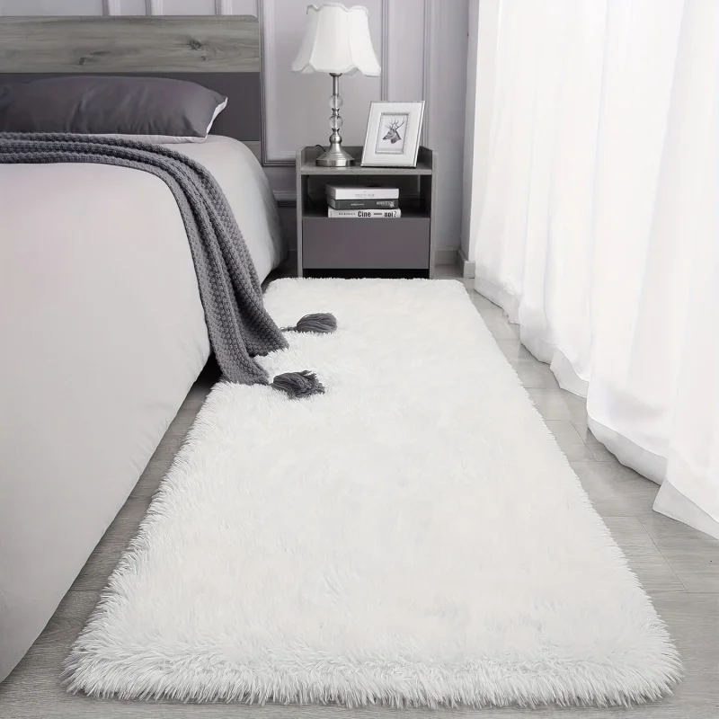 VIKAMA Ultra-Soft Plush Faux Durable & Machine Washable Hallway Living Room Rugs For Bedroom Home Decor in Multiple Colors Rugs 2