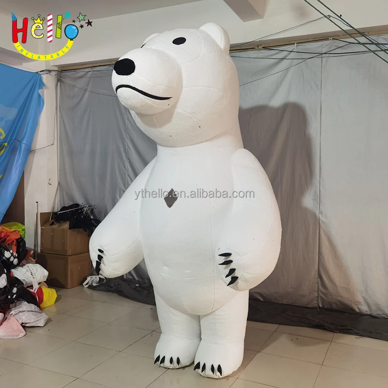 Inflatable Animal Suit Polar Bear Inflatable Performance Costumes