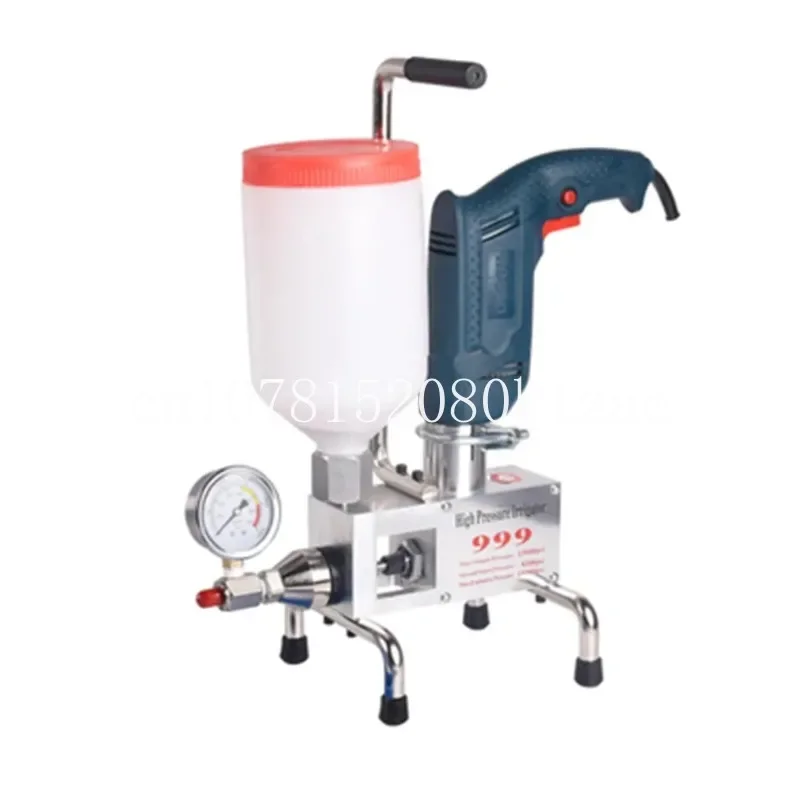 

Steel HosePolyurethane crack 999 high quality 810/910/1300W Epoxy injection pump Epoxy / Polyurethane foam Grouting Machine