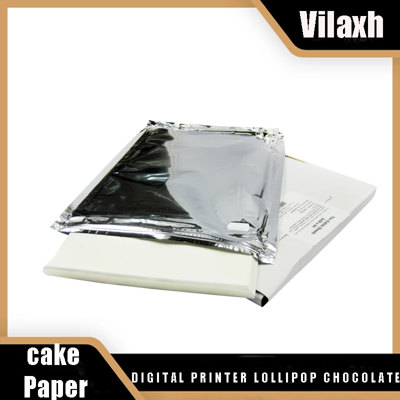 

Съедобная Глазированная бумага Vilaxh для Canon IP7260 MG5660 MG5780 TS5080 G1800, цифровой принтер, леденец, шоколадная еда, бумага для рисовых пирожных