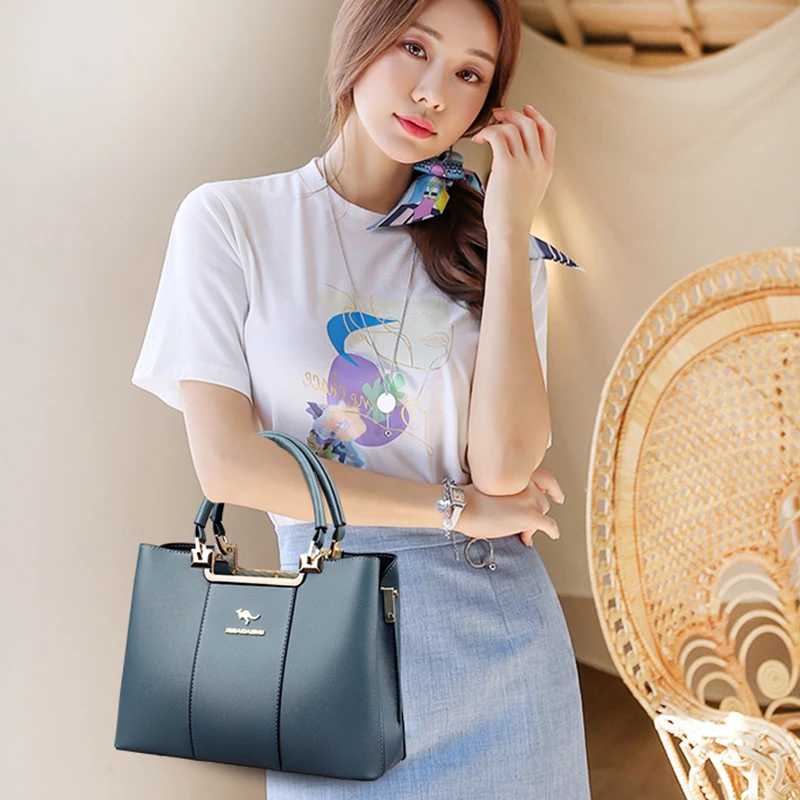 2023 New Ladies Handbags High Quality Soft Leather Bags