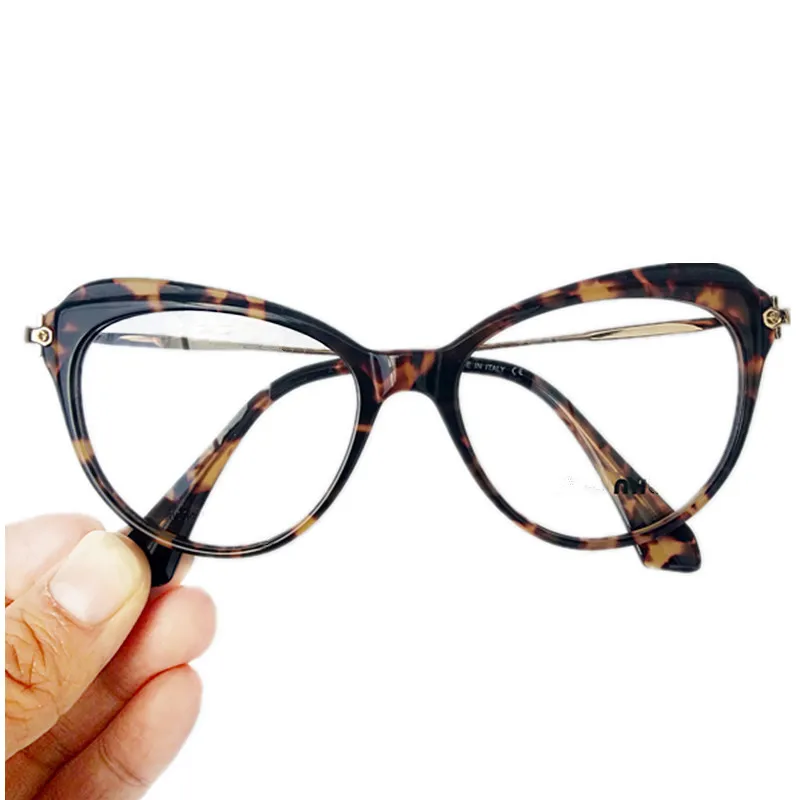 

Fashion Women Butterfly Cateye Frame No Resin Lens 54-17-145 Lightweight Plank Metal Fullrim for Prescription Glasses Eyewear