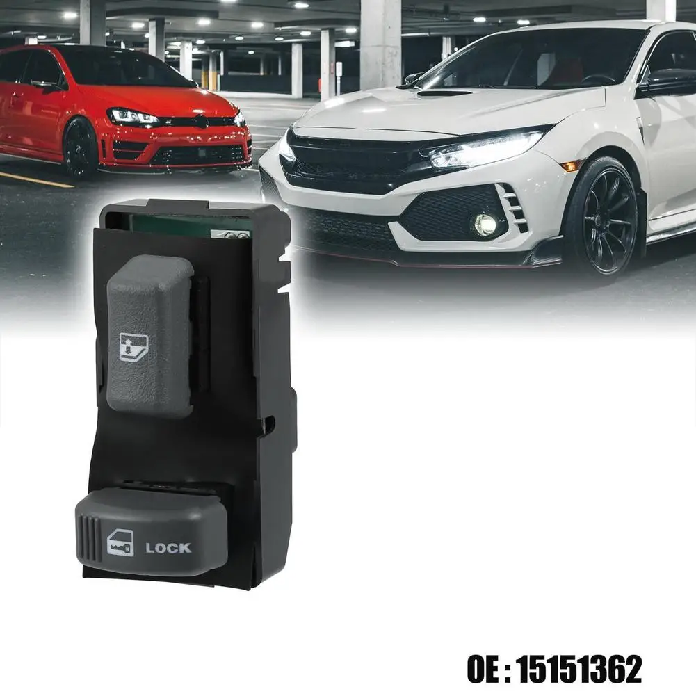 

Car Power Window Switch Glass Lifter Regulator Control Switch Replacement 15151362 Compatible For C hevrolet Gm