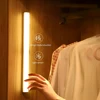 Motion Sensor Night Lights Wireless LED USB Rechargeable Magnetic For Wardrobe Room Closet Kitchen Aisle Detector Cabinet Lamp 3