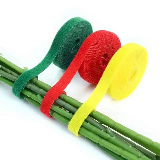 40/2M Nylon Plant Ties Plant Bandage Adjustable Plant Support Loop Reusable Fastener Organizer Straps for Home Garden Supplies 5
