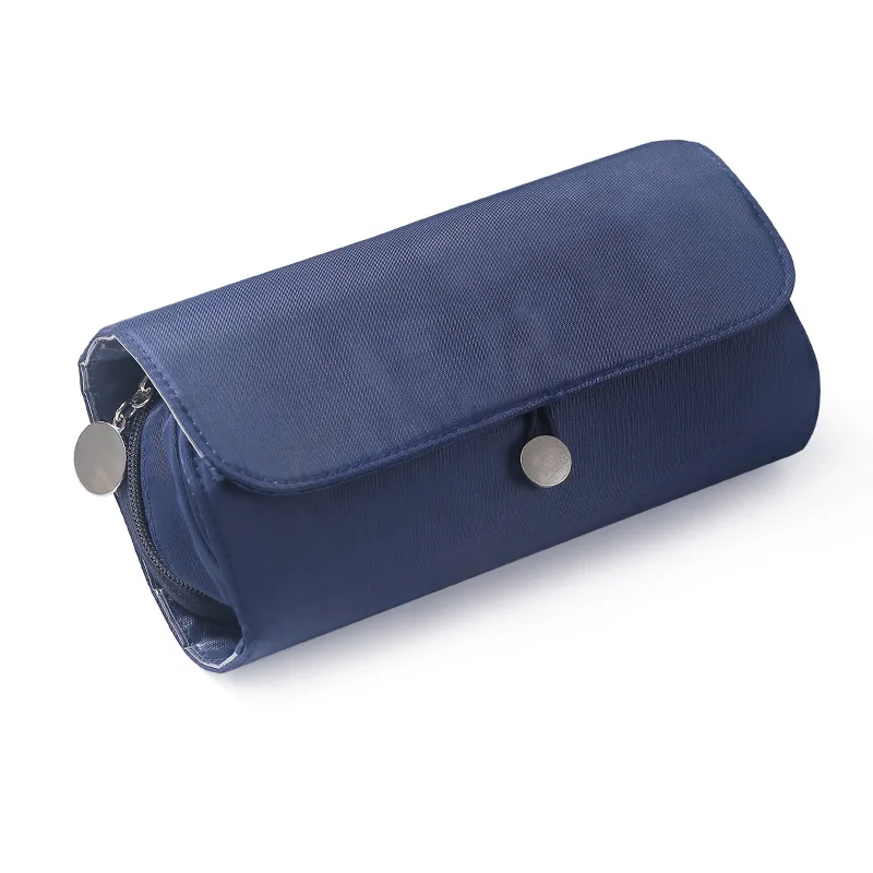 Makeup Organizer Makeup Bag Women's Cosmetic Brush Bag Travel Organizer Makeup Brushes Fold Tools Rolling Bags Waterproof Nylon Case