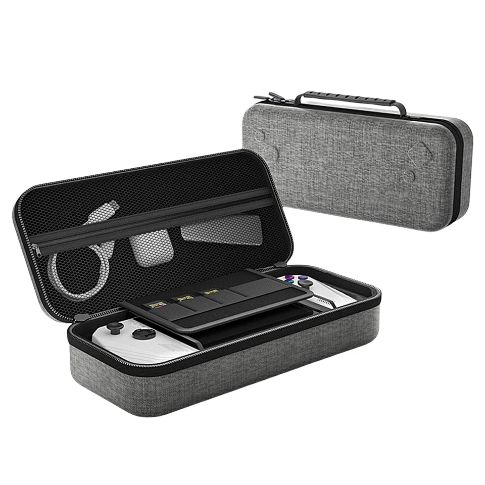 Custodia per ROG Ally, EVA antiurto borsa protettiva borsa portatile per ROG Ally console di gioco portatile e accessori, Nero , Custodia per ROG Ally