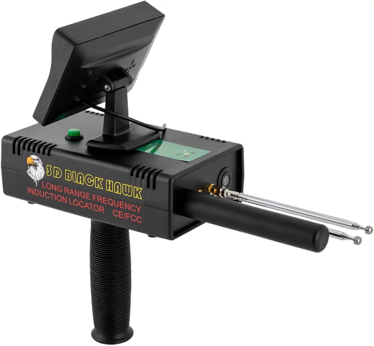 Professional Handheld Underground Metal Detector High Precision Portable LED 1200M Guidance Detector Wide Range Treasure Scanner