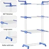 Clothes Drying Rack,Clothes Drying Rack Foldable,Drying Rack Clothing Folding,4-Tier Laundry Drying Rack 5