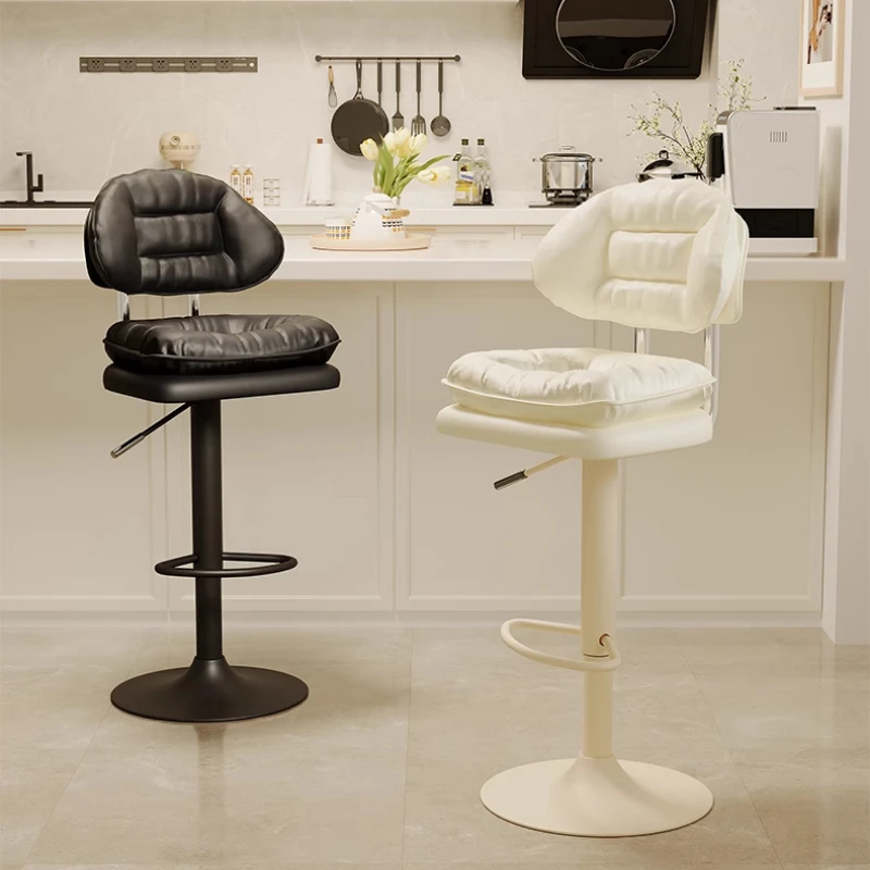 Ergonomic Ancient Bar Stools Nordic Designer Luxury American Bar Stools Relaxing Creative Personalized Metal Banqueta Furniture