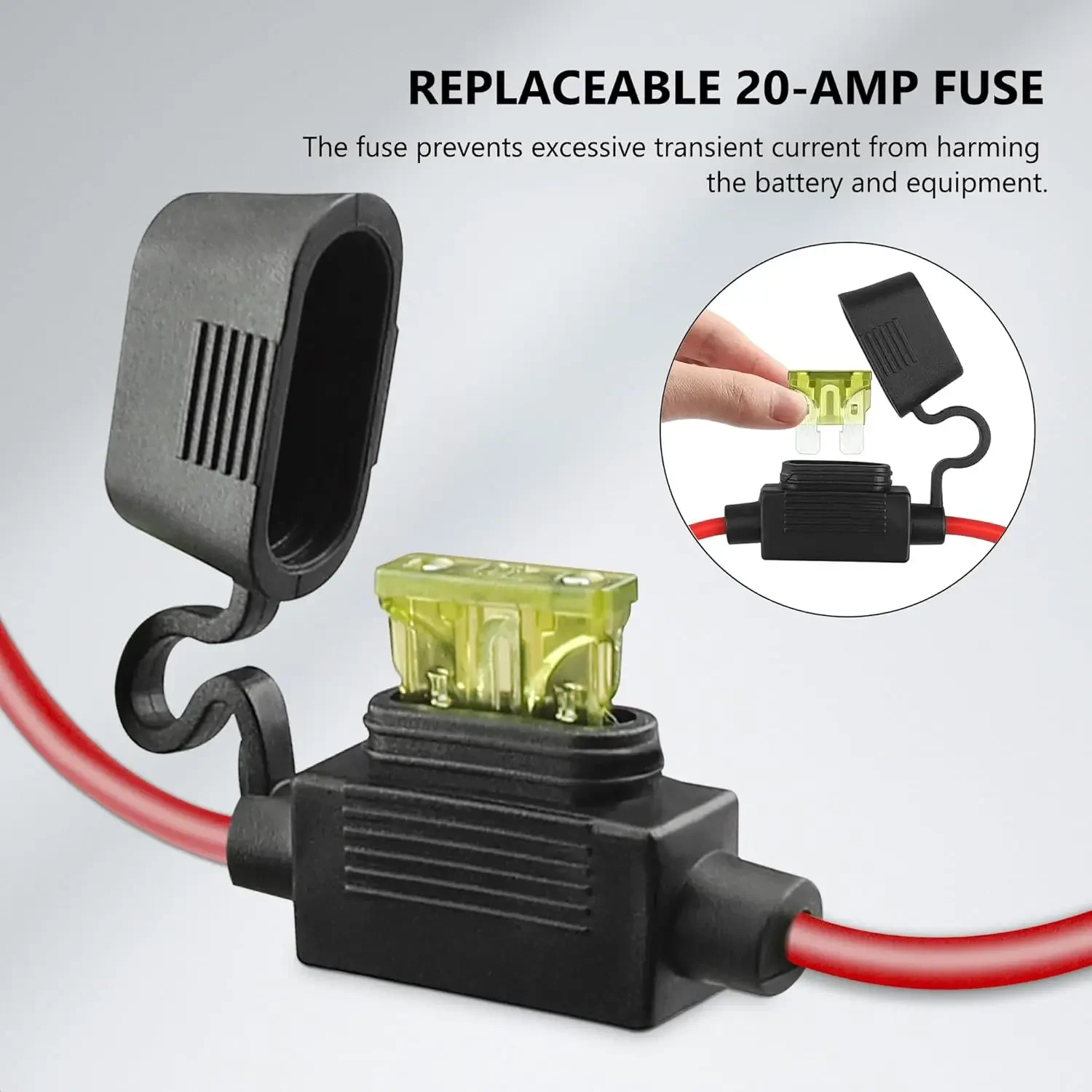 Noco Genius-スマートバッテリー充電器,noco gc002互換ワイヤー