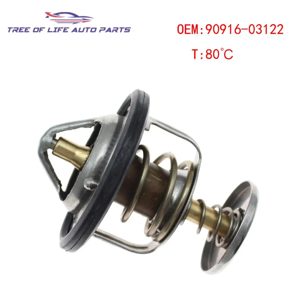 90916031229091603122EngineCoolantThermostatForDaihatsuCopenSirionTeriosYRVToyota