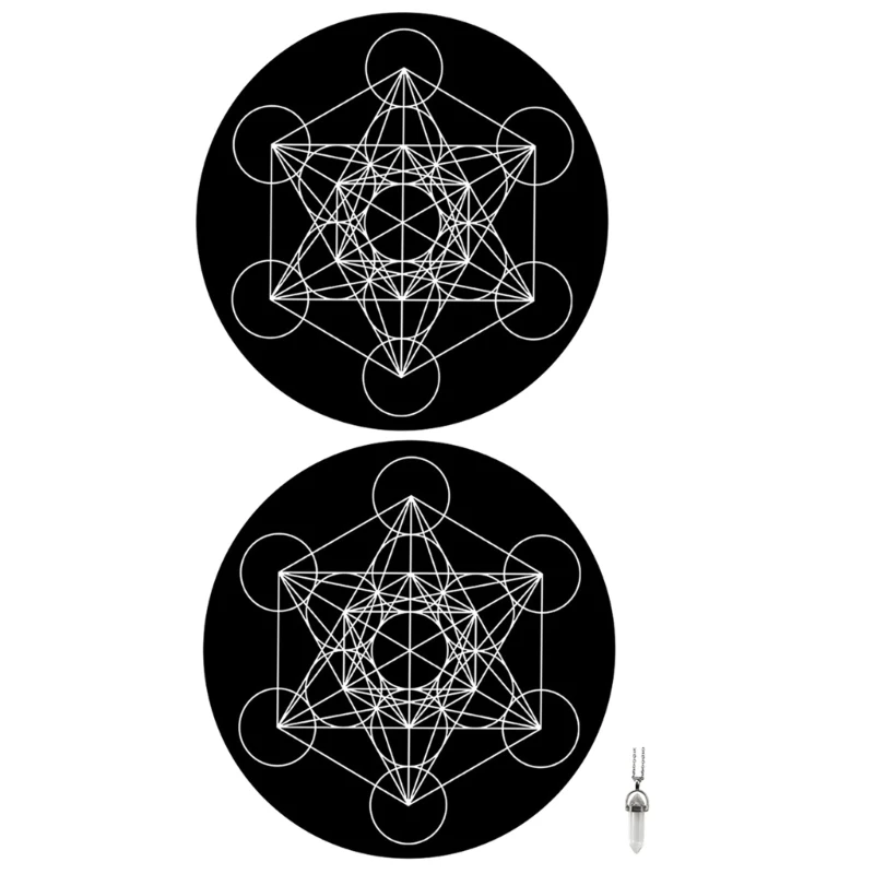 цена Rubber Pendulum Board Dowsing Divination Pendulum Witchcrafts Altar Supplies Pendulum Board Metaphysical Message Drop Shipping
