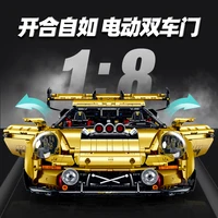 IN STOCK 10640 MOC Technical Remote Control Sports Car Building Blocks Bricks Assembling Model Toys for Boys Christmas Gift Set 5