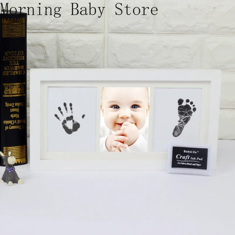 DIY Newborn Hand and Foot Print Ink Infant Baby Handprint Footprint Photo Frame Newborn Photography Baby Stuff Baby Birth Gift