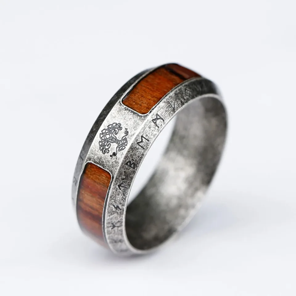 Anello con sigillo dello scorpione in acciaio inossidabile, regalo di