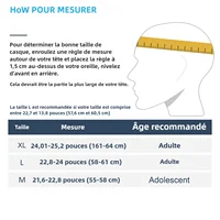 Casques de vélo GUDOOK Nouvelle casquette de baseball Casquette à visière Casque de vélo pour adultes Casques de vélo de route de montagne Taille réglable Cyclisme 6