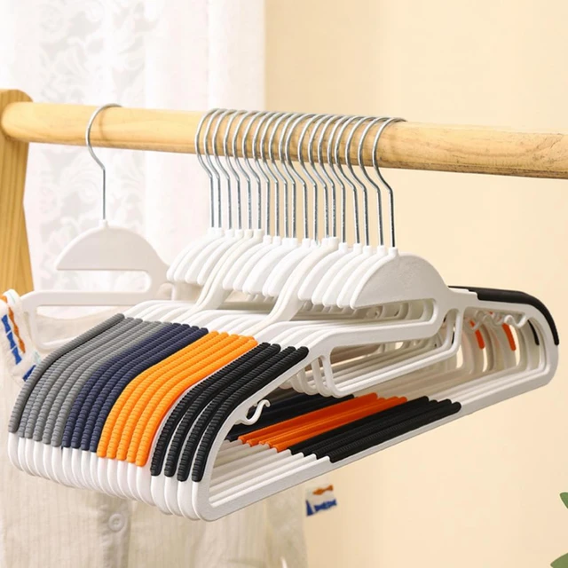 Space Saving Non-slip Clothes Hangers - Traceless Drying Rack For