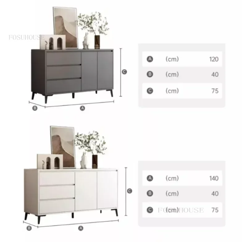 French Sideboards Home Furniture Modern Kitchen Storage Cabinet Dining Room Luxury Sideboard Wall Bucket Cabinets N c