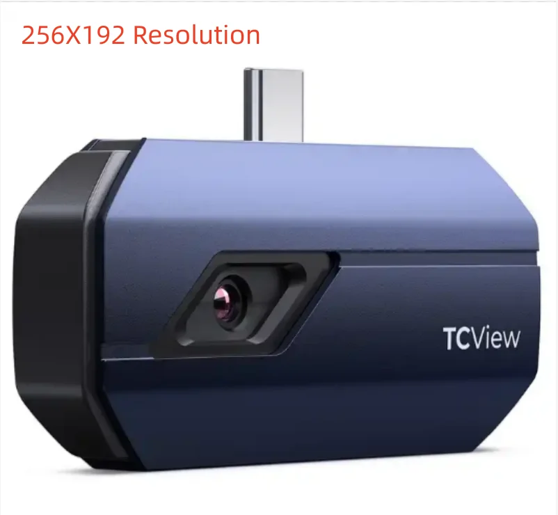 Topdon Tc001 256X192 Mini Smartphone Portatile Ad Alta Risoluzione Android Car Infrared Flir Termocamera Scanner Imaging Camera