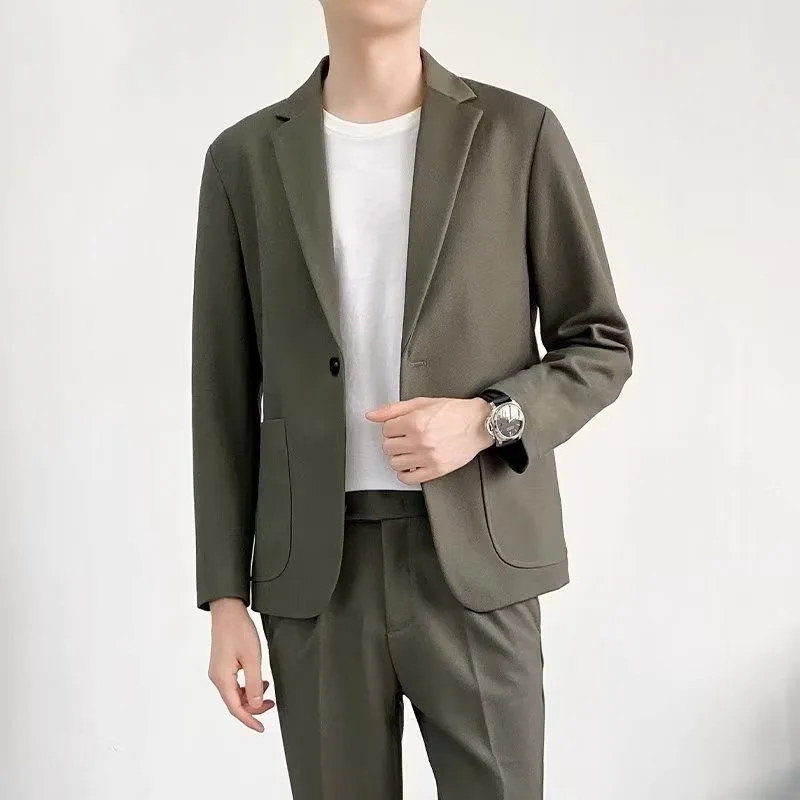 13 Men's suits plus size commuter business suits high-end handsome wedding suits