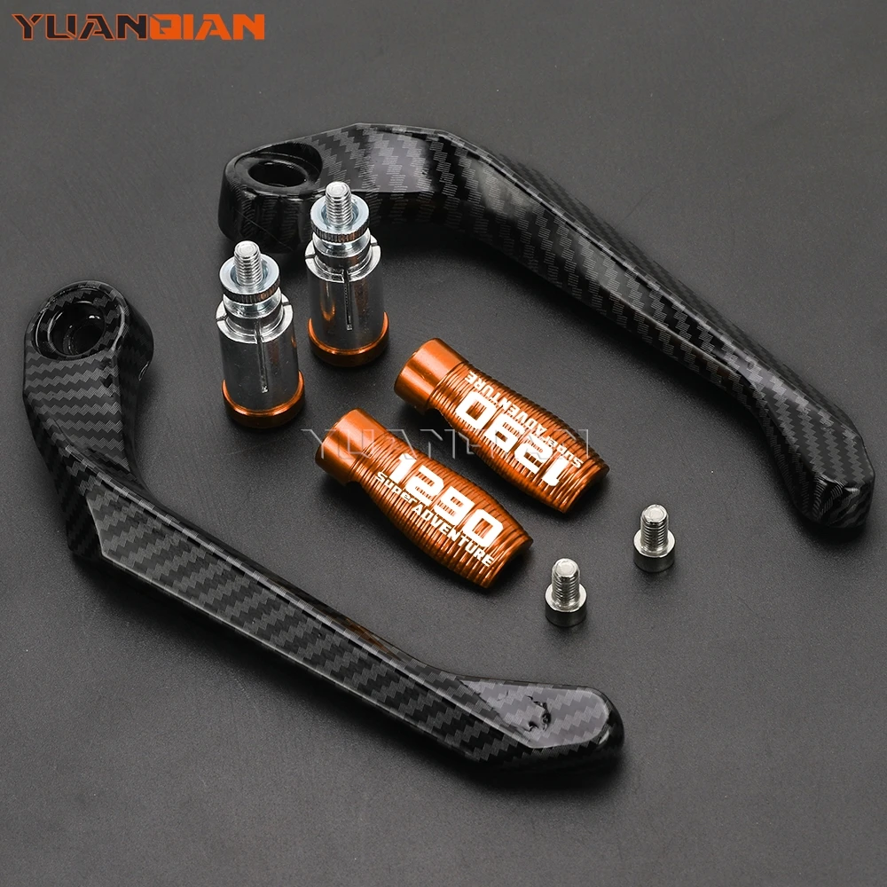 

For 1290 SUPER ADVENTURE 1290 adv 2015-2024 2023 2022 21 Motorcycle Handlebar Brake Clutch Lever Hand Guard Handguard Protector