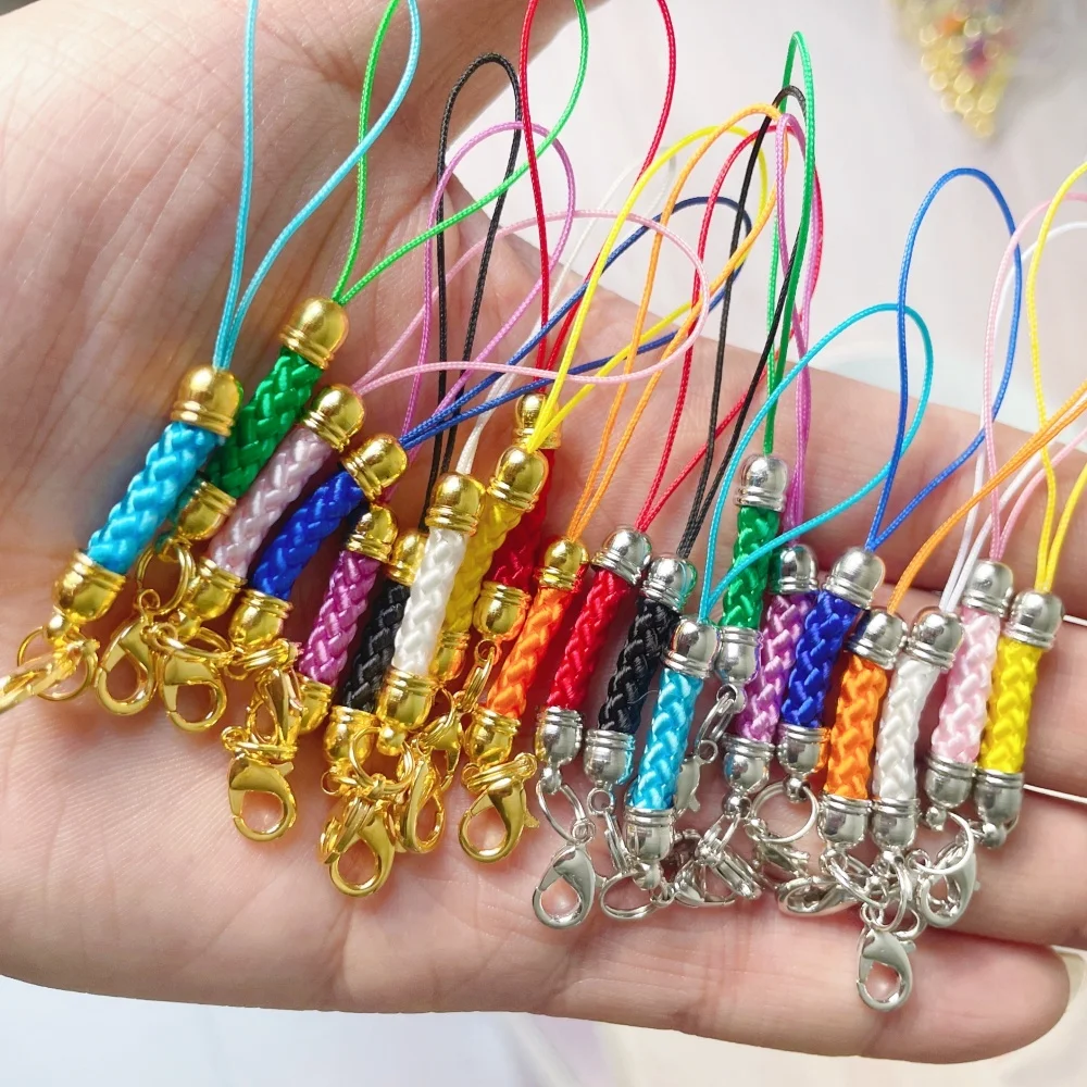 10-20pcs-Keyring-Rope-With-Jump-Ring-Lanyard-Lariat-Strap-Cord-For-DIY ...