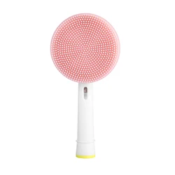 Silicone Facial Cleansing Brush Head (Light Grey)