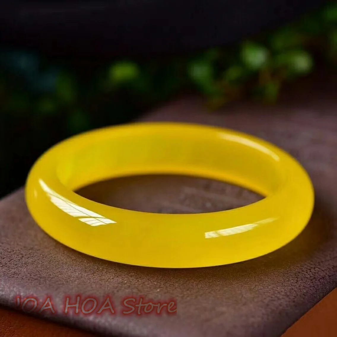 Ice Chalcedony Bracelet Women's Natural Agate Bangle Birthday Gift HANDRING Girlfriend Hewelry Exquisite Fine Jewelry