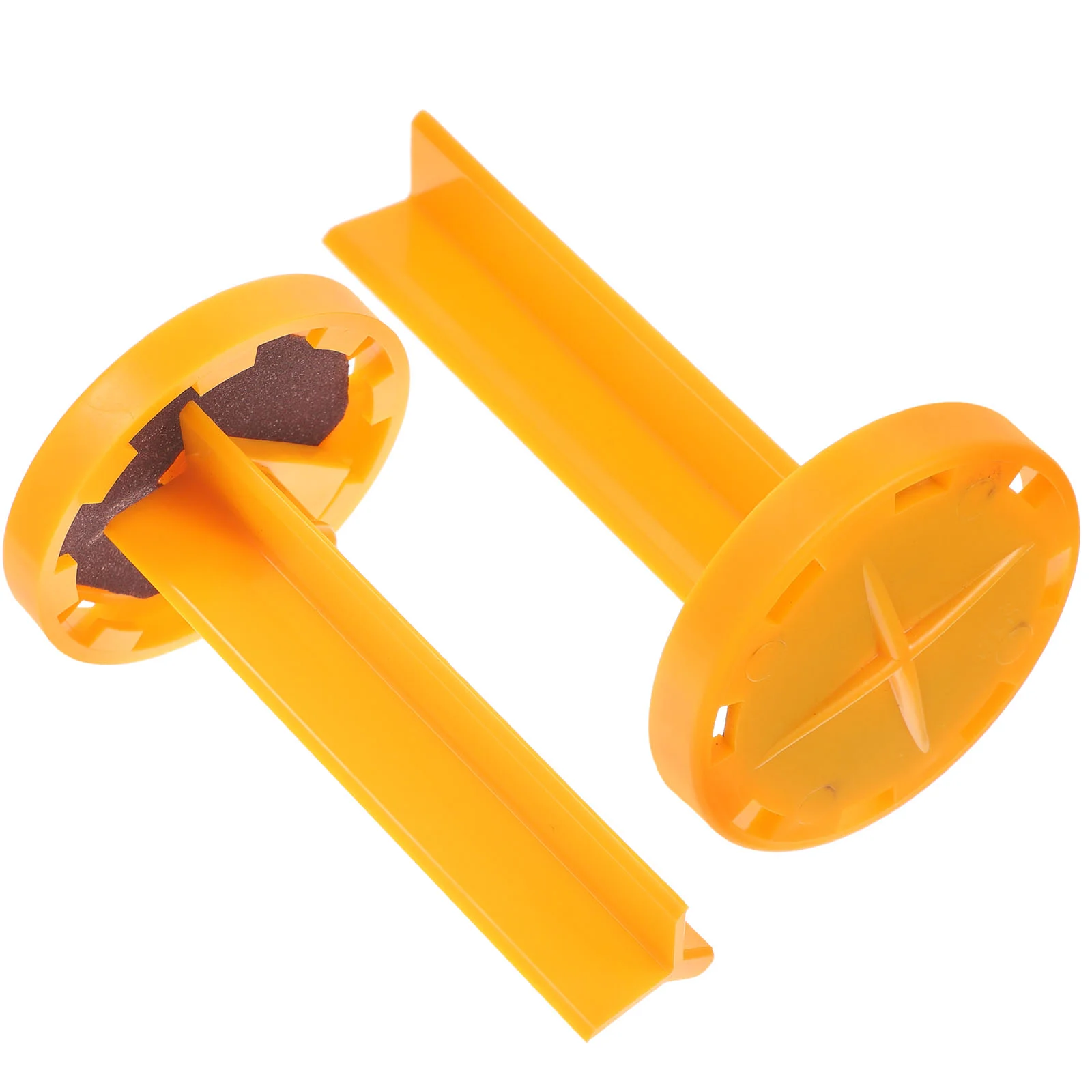 

2 Pcs Billiard Cue Tip Repair Tool Sander Tie Pool Burnisher Plastic Shaper File Repairing Trimmer