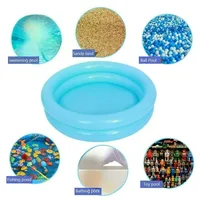 Summer  Inflatable Swimming Pool Portable  Outdoor Paddling Pool 60cm Round  Bath Room Swimming Ring Toys 3