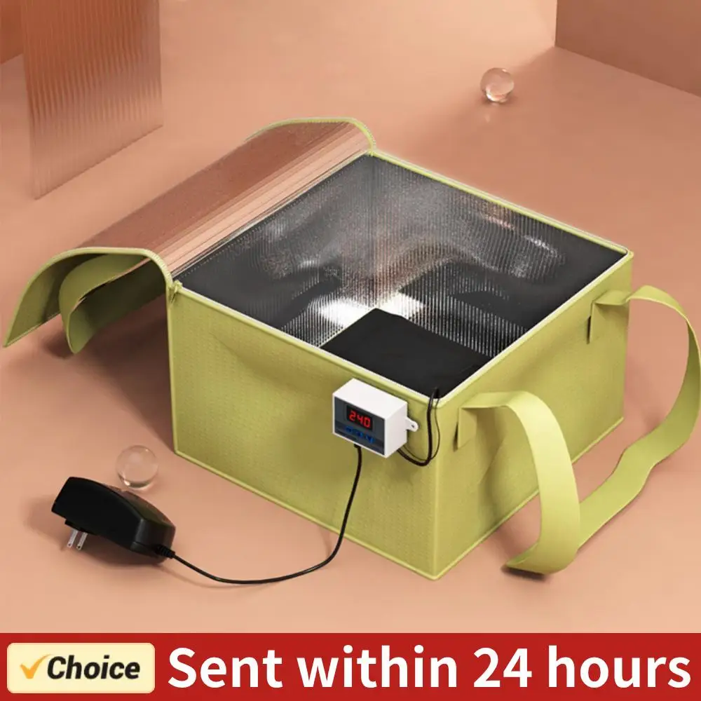 Foldable Bread Proofing Box With Heater & Timer - For Dough, Yogurt, Fermentation